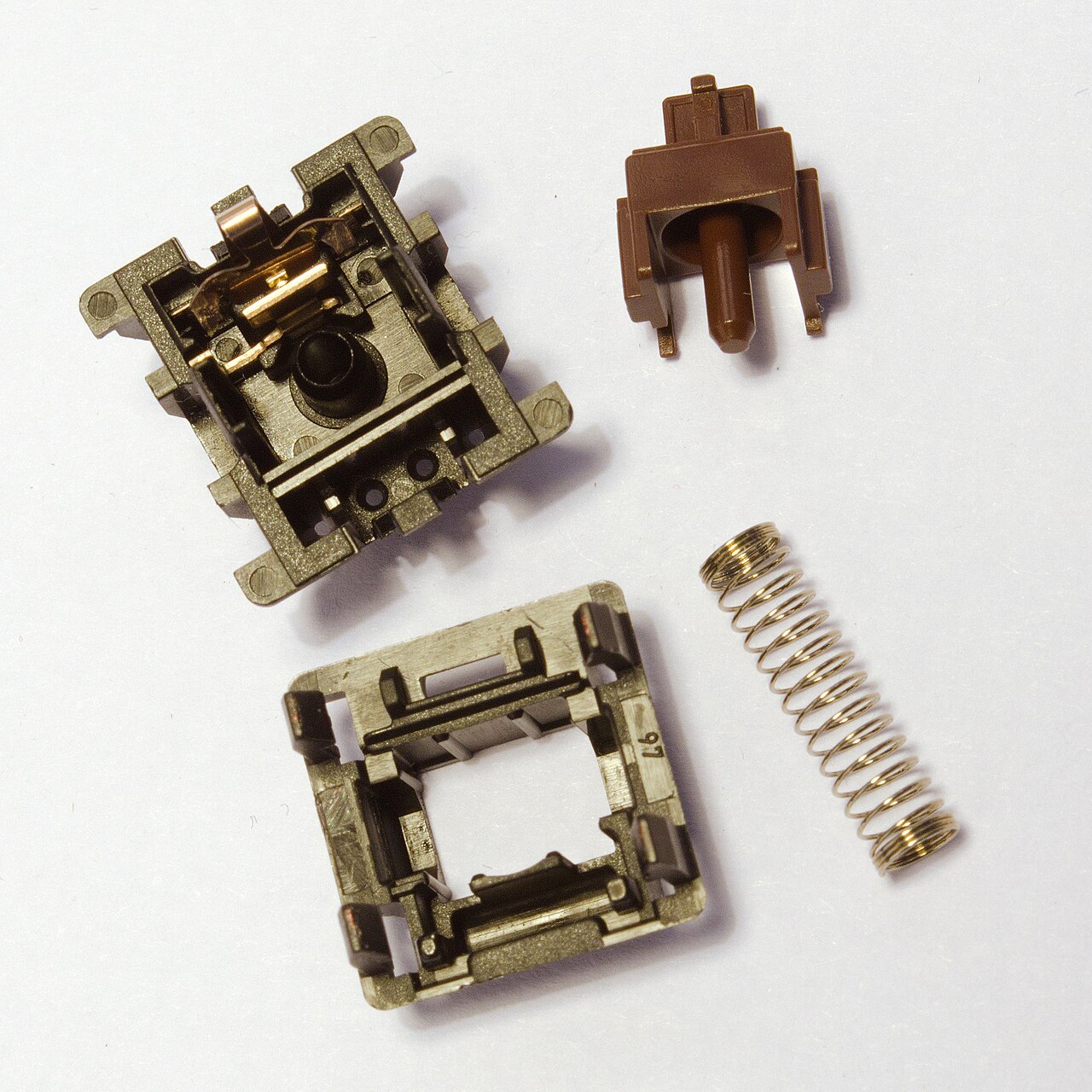 Mechanical switch components